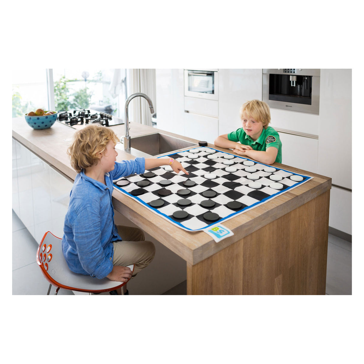 BS Toys Dammen XL Hout Denkspel