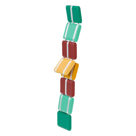 Bs toys retro fidget trio - houten speelgoed vanaf 6 jaar - 3-delige fidget set met houten jojo yoyo, houten tol en jacob's ladder - kinderspeelgoed voor 1-3 spelers - klein cadeautje voor thuis, onderweg en klas - oefenen ontspannen