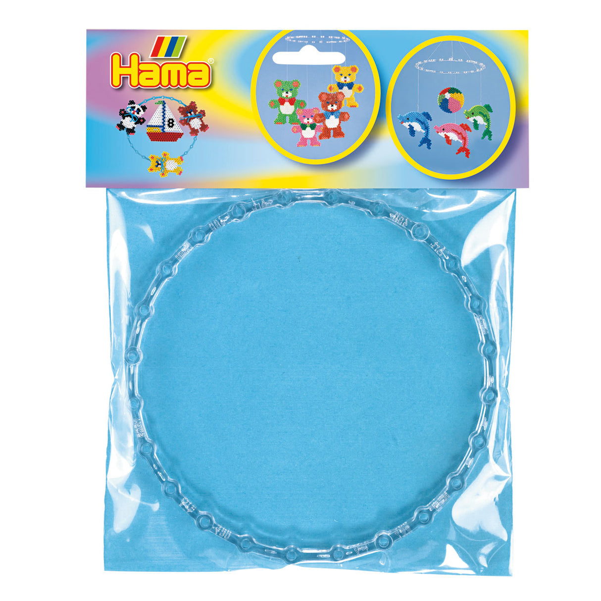 Hama Eisen Perlen Mobile Ring, 2st.