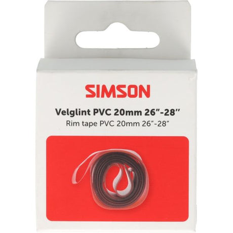 Simson velglint 24i -28i 20mm breed pvc