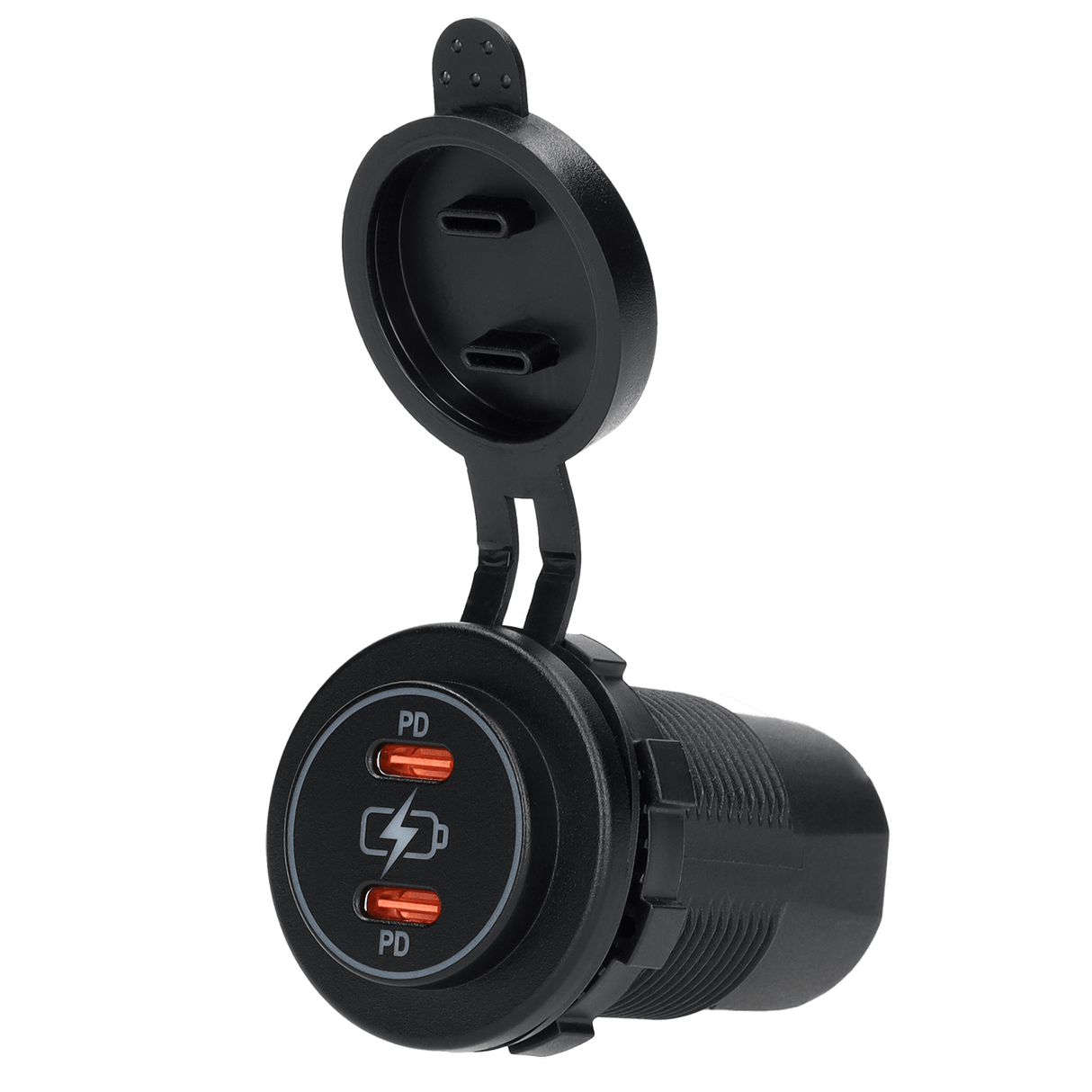 Power line 2x usb-c pd lader - verpakt