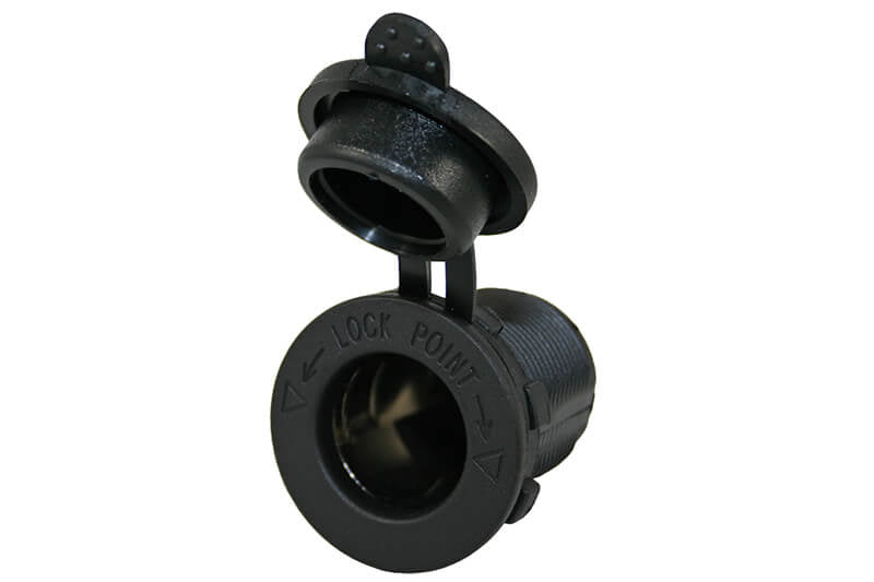 Power line 12 volt inbouw contactdoos universeel - verpakt