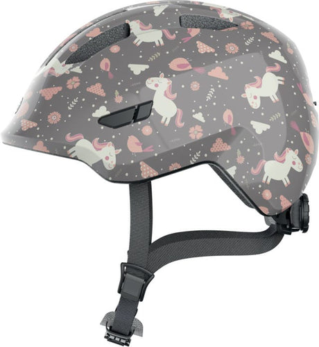 Abus helm Smiley 3.0 Grijs hGoudse M 50-55cm