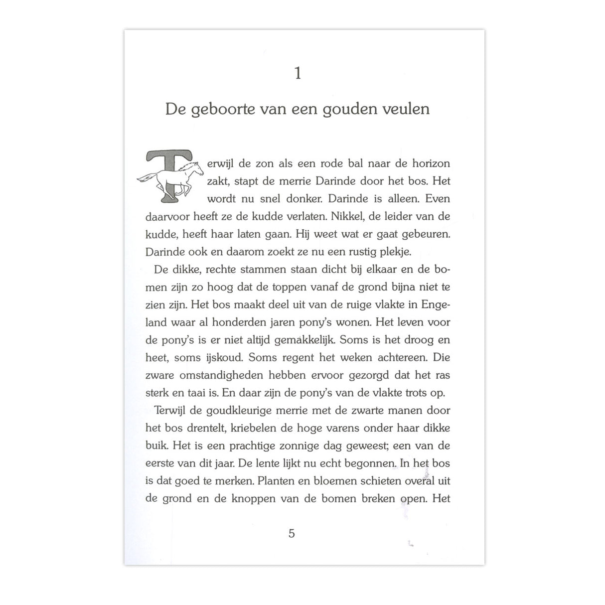 Uitgeverij kluitman gouden paarden: aurea de wilde pony.