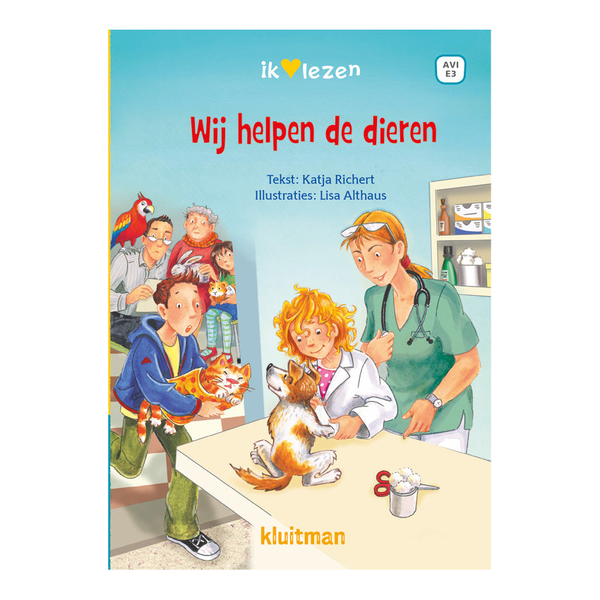 Uitgeverij Kluitman Wij helpen de dieren AVI E3