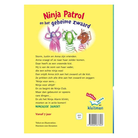 Kluitman ninja patrol en het geheime zwaard avi-e4