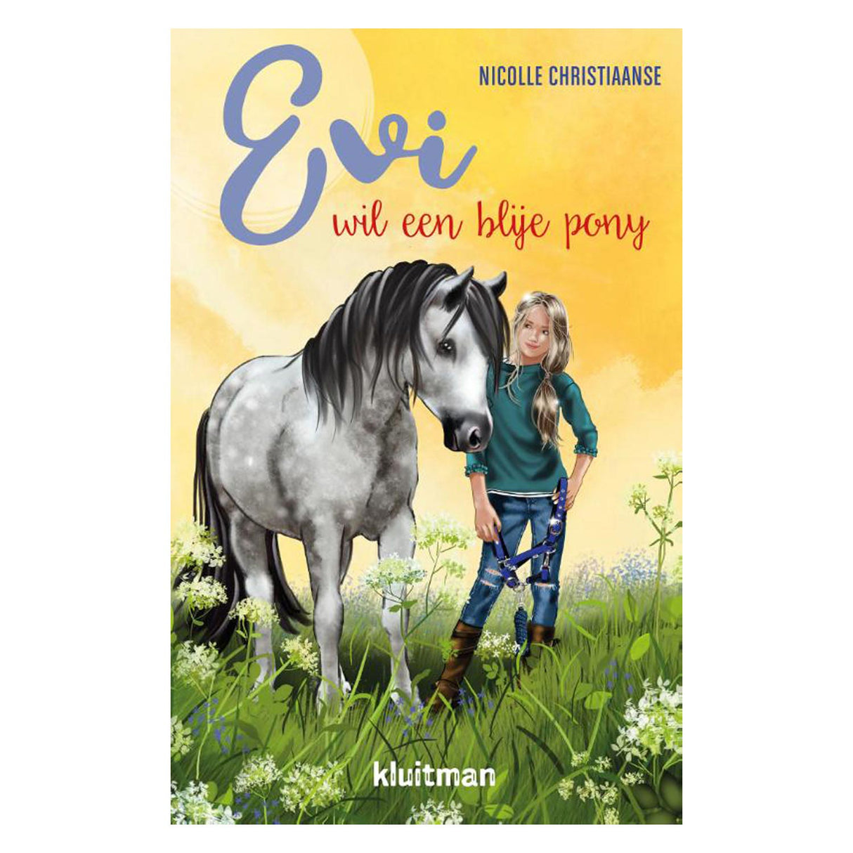 Uitgeverij kluitman evi wil een blije pony