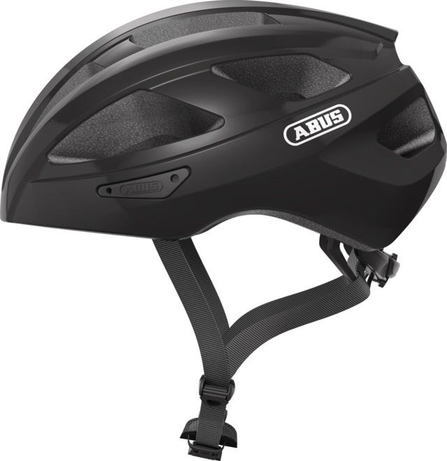 Abus helm MacatGoud shiny velvet Zwart L 58-62cm