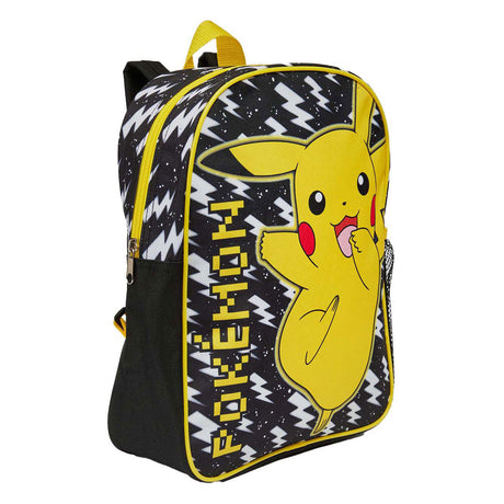 Pokémon rugzak pikachu bliksem met licht