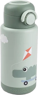 Done by deer thermo fles - playground - groen - 340 ml
