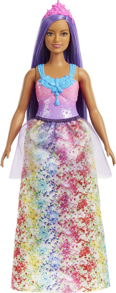 Barbie dreamtopia - pop - prinses met paars haar