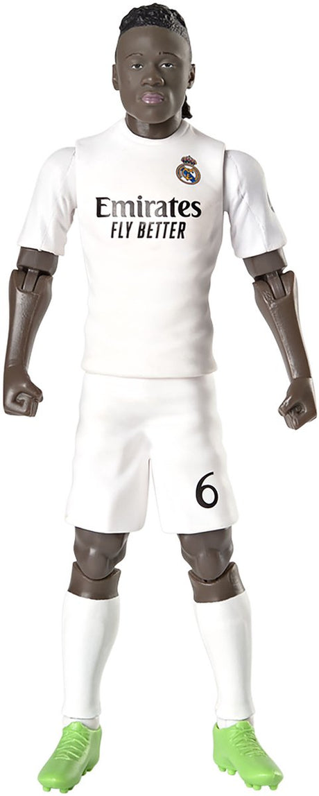 Sockers voetbalfiguur real madrid eduardo camavinga, 20cm