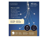 Lumineo cascadeverlichting 40led warmwit
