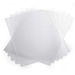 Klemrughoezen durable 30cm transparant 100vel a4