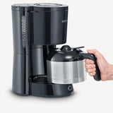 Severin koffiezetapparaat 8-kops zwart