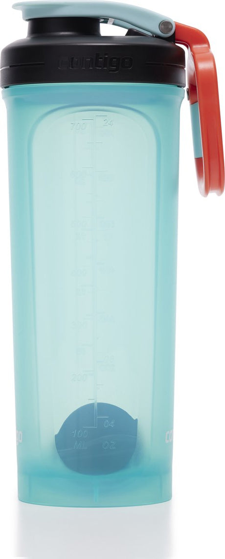 Contigo shake go 2.0 protein shakerfles met mixerbal, drinkfles, 820 ml