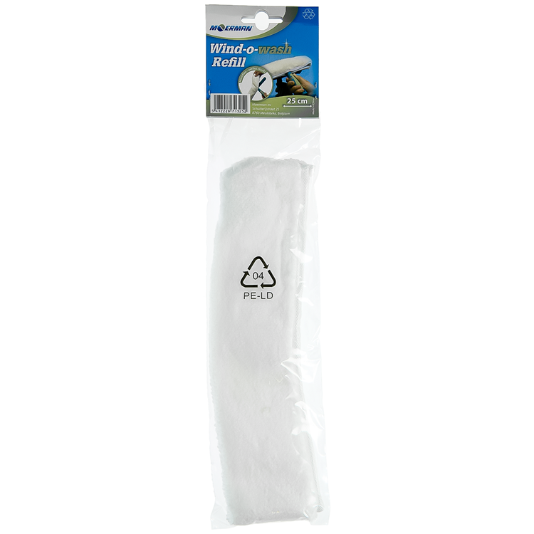 Moerman 1002394 - verv.mop window wash 25cm | 6 stuks