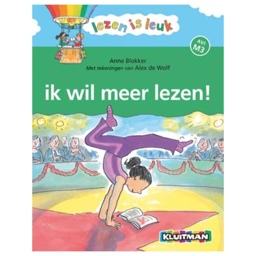 Uitgeverij Kluitman Lezen is leuk Ik wil meer lezen! AVI-M3