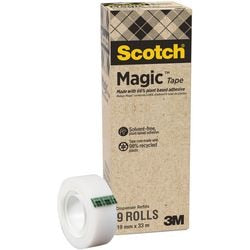 Scotch ® magic™ tape a greener choice , kartonnen toren, 19 mm x 33 m, 9 rollen toren