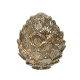 Lumineo micro led dennenappel glas ø17cm