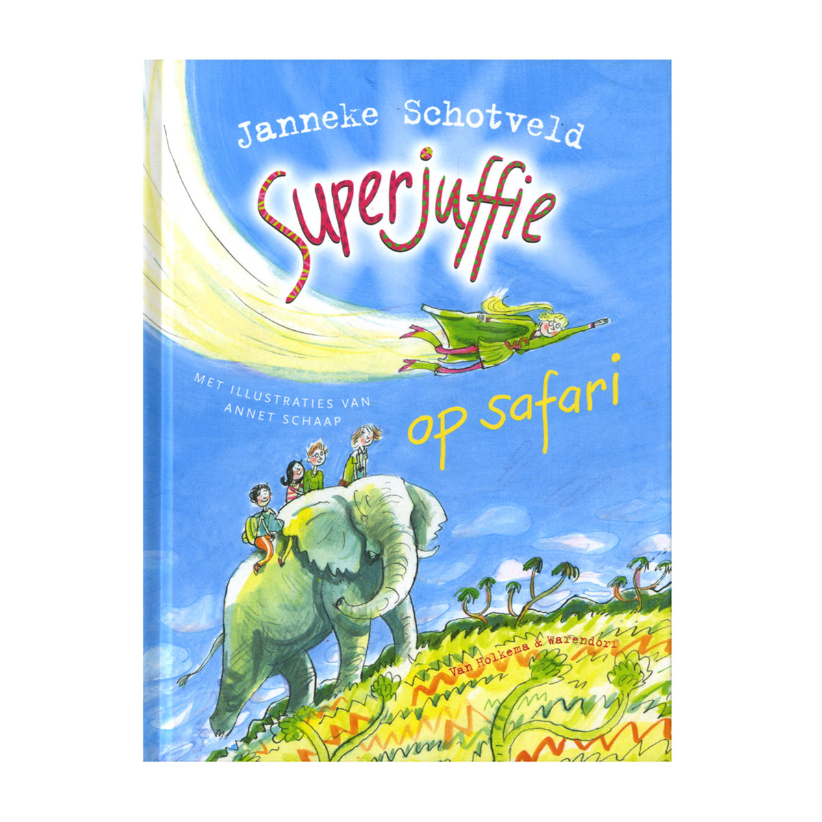 Superjuffie op safari