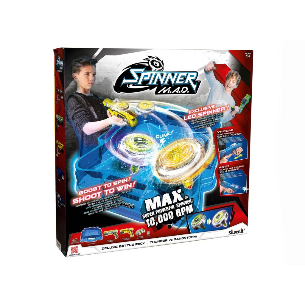 Silverlit M.A.D. Deluxe Battle Pack met Arena