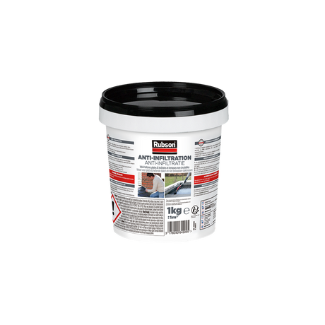Rubson 1009516 - anti-infiltratie zwart 1kg | 4 stuks