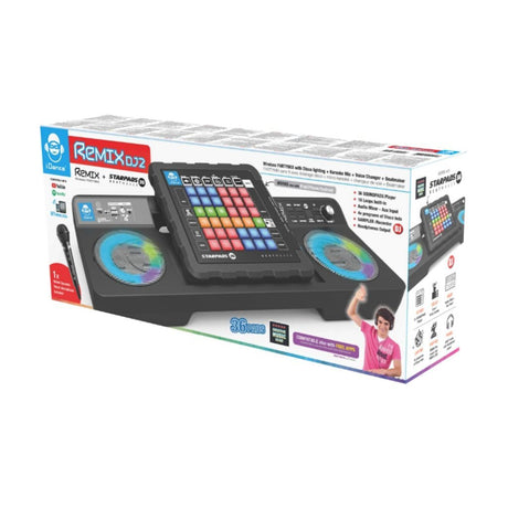 Idance dj speelgoed mixer set remix dj2 met licht en geluid.