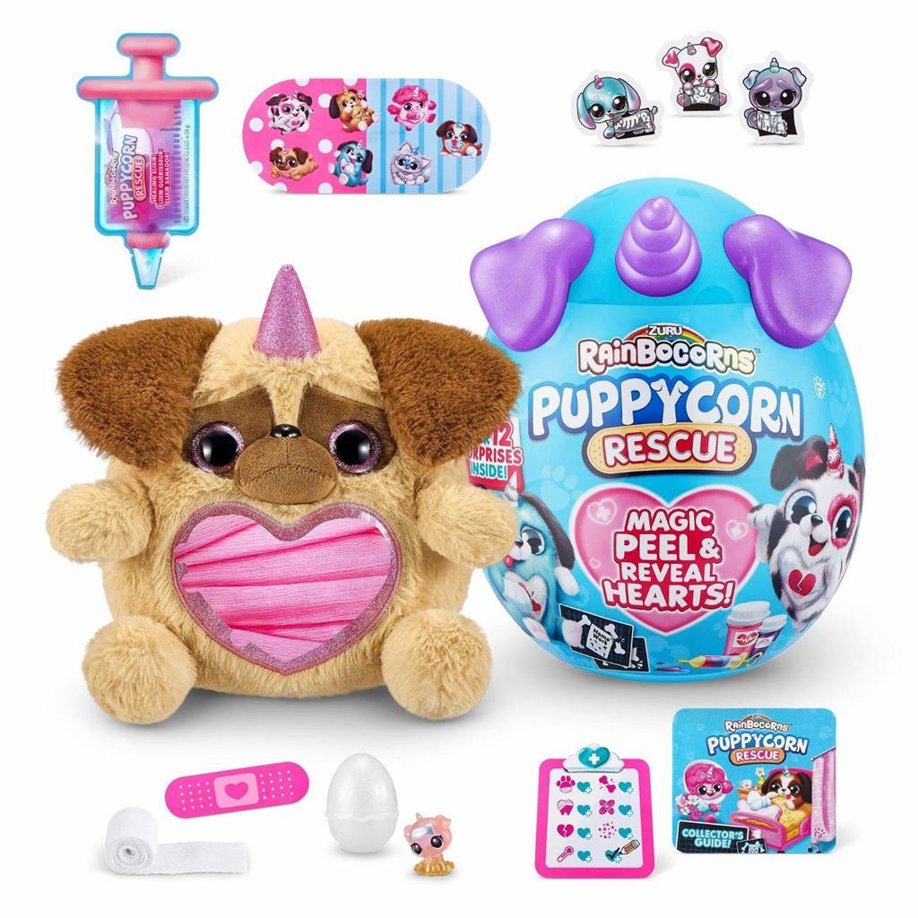 Zuru zuru rainbocorns puppycorn rescue knuffel pup