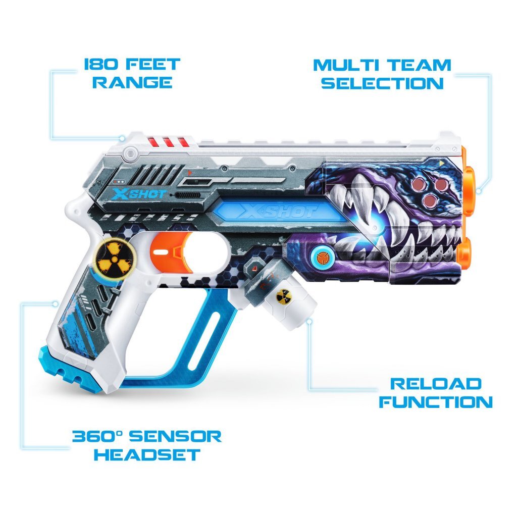 Zuru Zuru X-Shot Skins Laser 360 Blaster 2 Pack