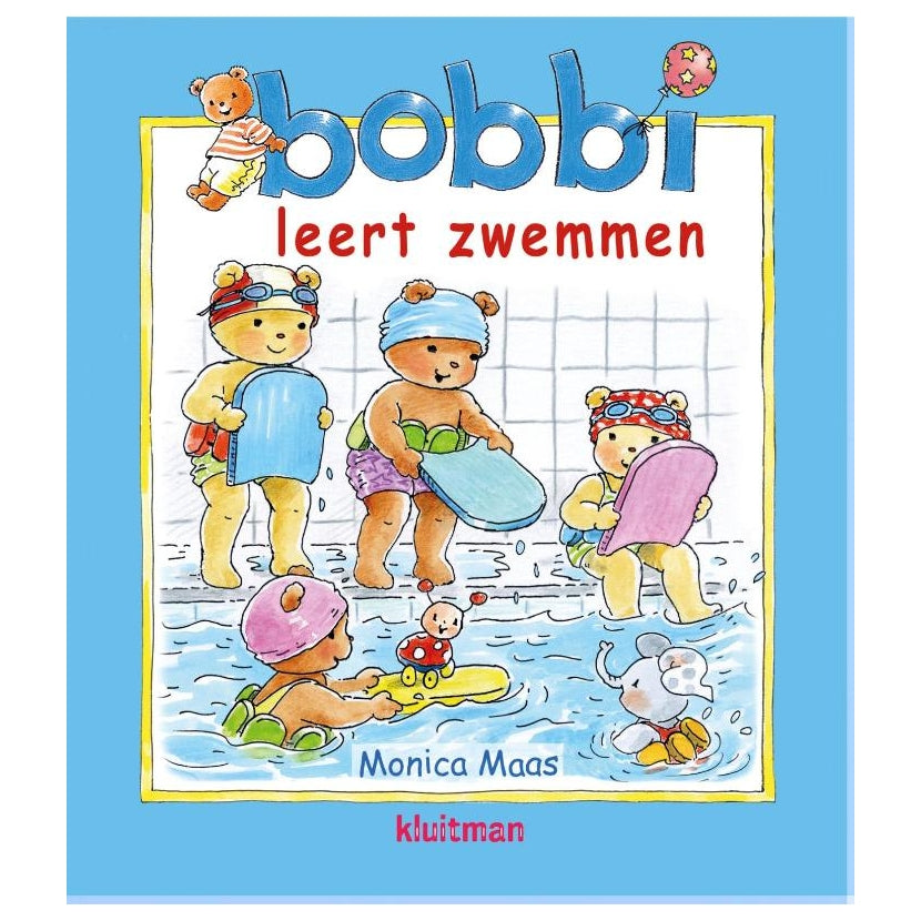 Uitgeverij kluitman bobbi leert zwemmen