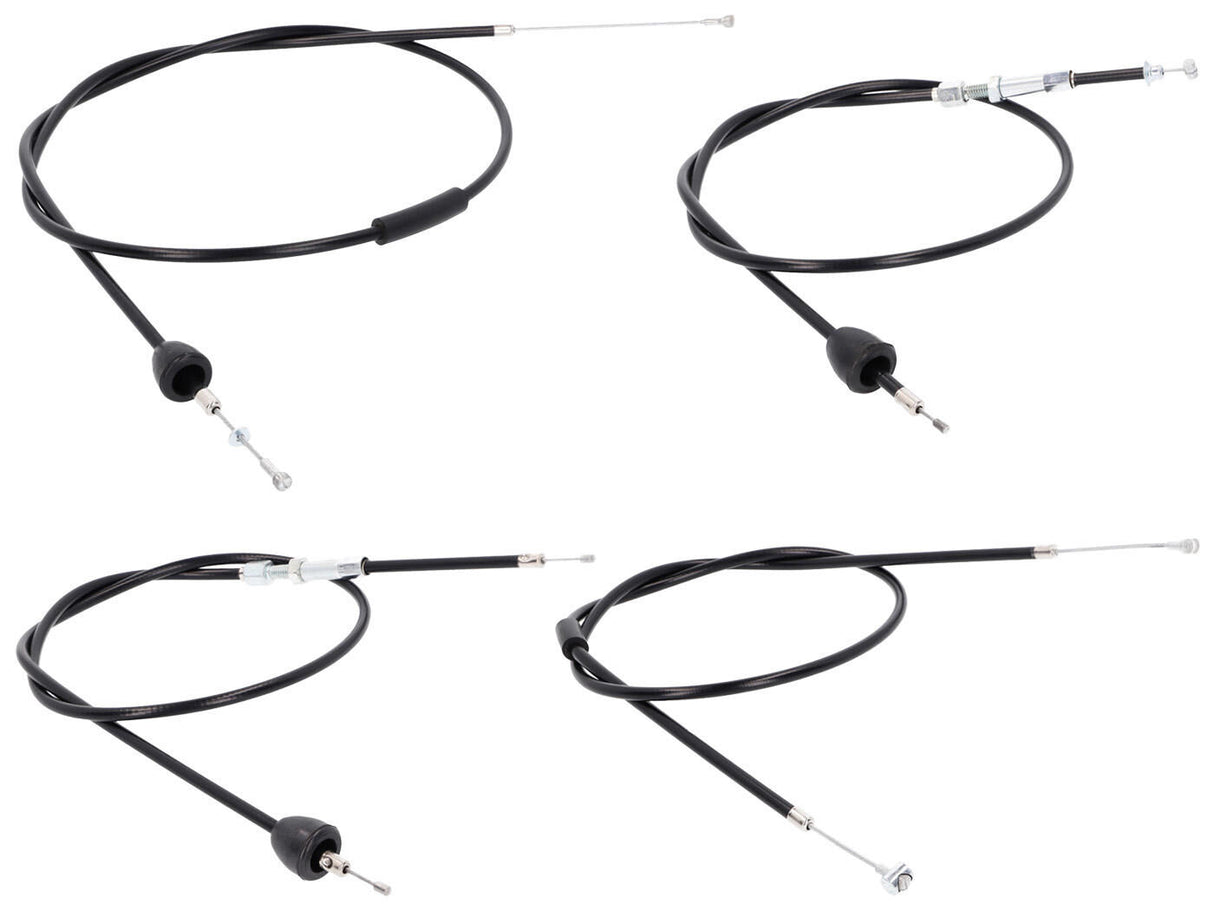 101 octane bowden kabelset bowden cable set 101.octa 4tlg sw