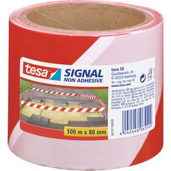 Afzetlint tesa 58137-00000 rood, wit