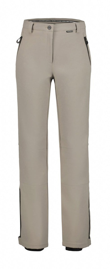 Icepeak frechen dames softshell skibroek - grijs - 38