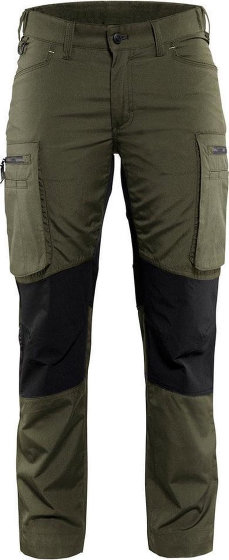 Blåkläder blaklader dames service werkbroek stretch 7159-1845 - vrouwen - leger zwart - 42