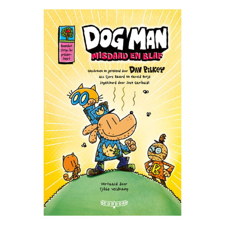 Centraal boekhuis dog man - misdaad en blaf