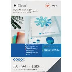 Gbc inbindkaften hiclear a4 transparant