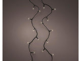 Lumineo led-verlichting 13,5m 180 lampjes classic warm. met 8-uurs timer en dimfunctie-voor binnen en buiten