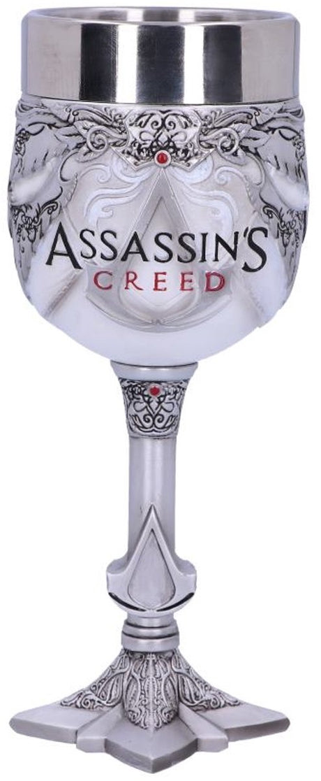 Nemesis now - assassin's creed wijnglas kelk the creed - wit