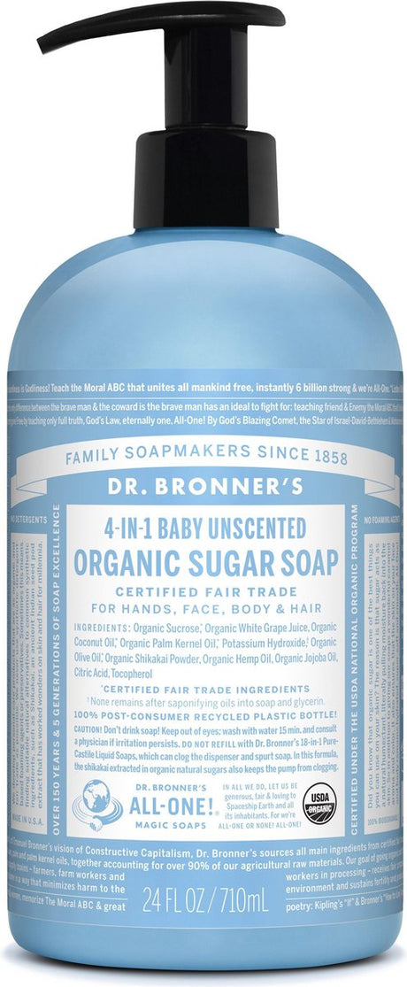 Dr. bronner dr bronners - shikakai baby mild (710ml)