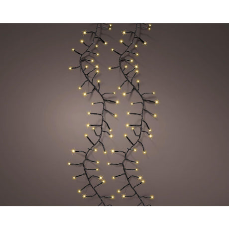Lumineo kerstverlichting excel twinkel 20 meter 1272 lampen champagne