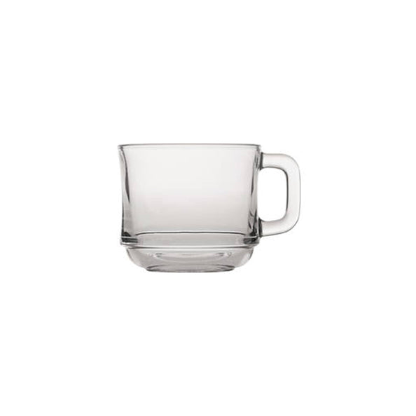 Duralex theeglas stapelbaar met oor gehard (6x 22cl)