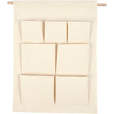 Creativ company https: www.cchobby.nl hangende-organiser-h-46-cm-b-34-cm-licht-naturel-1-stuk
