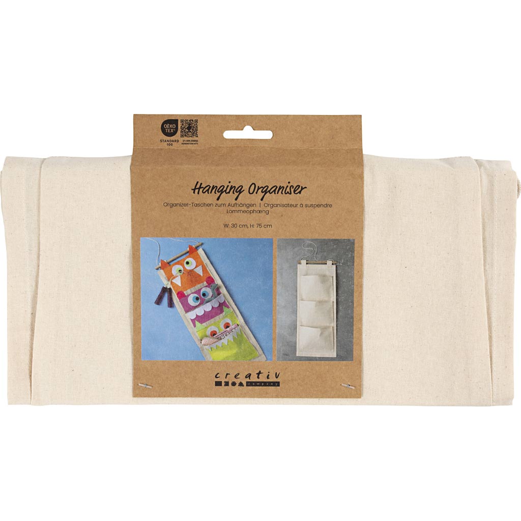 Https: www.cchobby.nl hangende-organiser-h-75-cm-b-30-cm-145-gr-licht-naturel-1-stuk