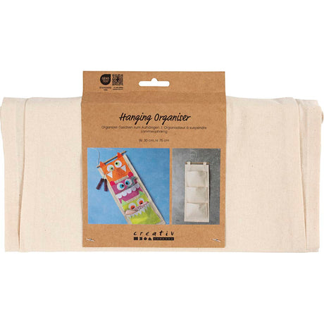Https: www.cchobby.nl hangende-organiser-h-75-cm-b-30-cm-145-gr-licht-naturel-1-stuk