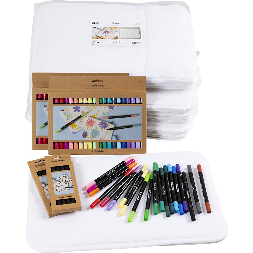 Https: www.cchobby.nl groepsset-schilder-uw-eigen-placemats-afm-30x45-cm-lijndikte-2-3-3-6-mm-diverse-kleuren-30-stuk-1-doos