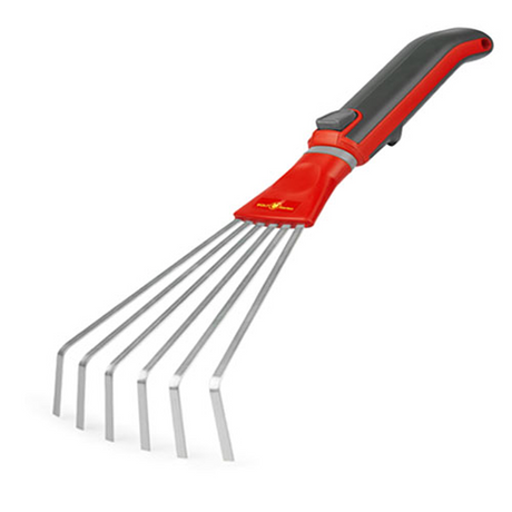 Wolf-garten 1075649 - bladhark + steeltje rood geel | 1 stuks