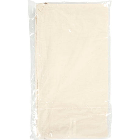 Creativ company http: www.cchobby.nl tas-met-treksluiting-afm-37x41-cm-115-gr-licht-naturel-3-stuk-1-doos