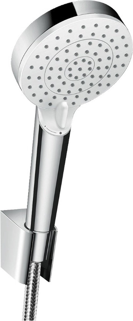 Hansgrohe crometta vario porter doucheset ecosmart met slang 125cm wit chroom