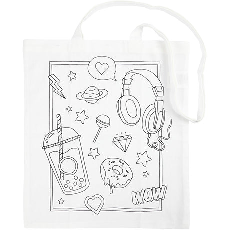 Creativ company http: www.cchobby.nl draagtas-afm-38x42-cm-130-gr-wit-1-stuk